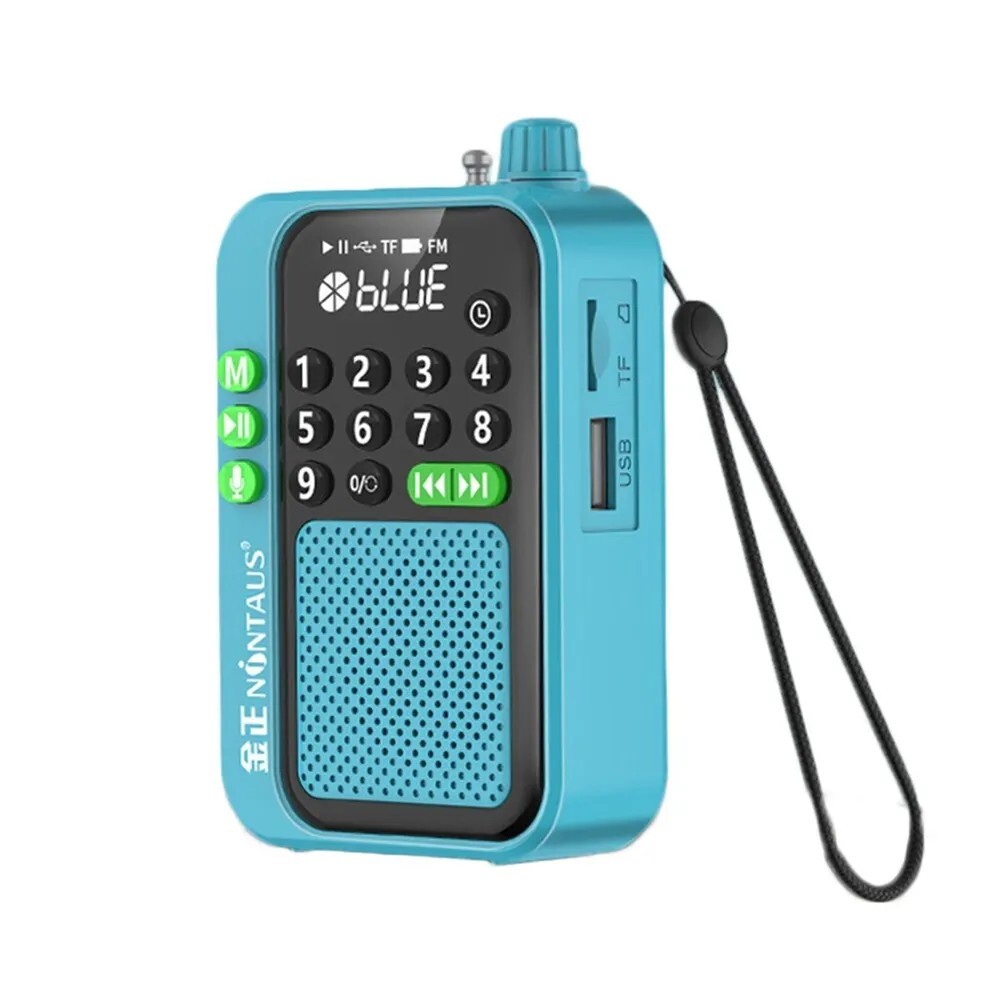 Цифровое FM мини-радио G1NONTAUS C90, 1200 мАч, 5 вт, 94 гр. (с Озон картой, из-за рубежа)