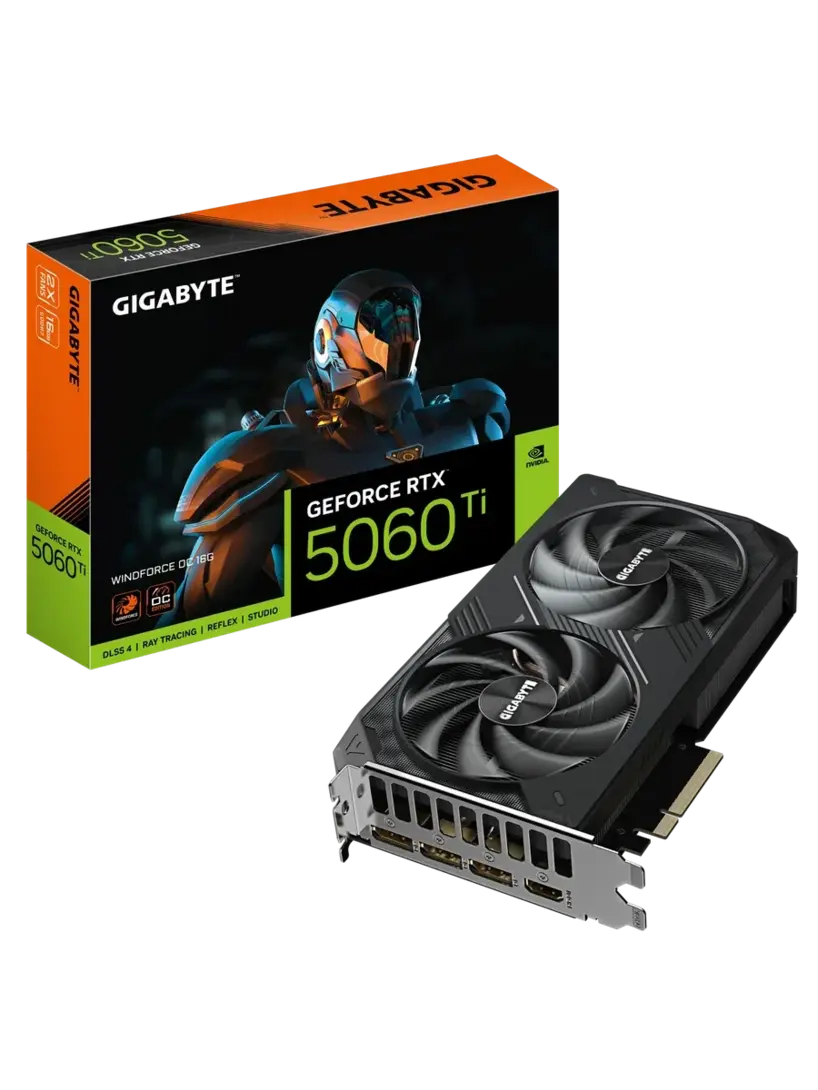 Видеокарта Gigabyte RTX 5060 Ti 16 ГБ RTL GV-N506TWF2OC-16GD (с ВБ кошельком и клубом)