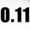 0.11
