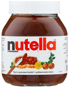 Nutella паста ореховая с добавлением какао, 630 г х 4 шт. (343₽ за 1 шт) и на 350 г. в описании