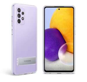 Чехол-накладка Samsung Clear Standing Cover для Galaxy A72, прозрачный