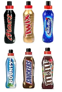 Молочные коктейли набор из 6 вкусов 350 мл 6 шт