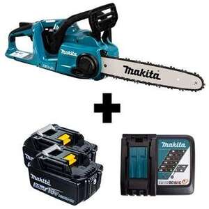 Пила цепная аккумуляторная Makita DUC353 (ЗУ+2 АКБ 3а) в магазине binon.ru