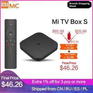 Xiaomi Mi TV Box S за 3144 рубля
