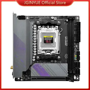 Материнская плата JGINYUE ITX B650i Night Devil AM5 Motherboard
