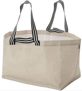 Сумка-баул ИКЕА, 71 л, 57х39х37 см, бежевый