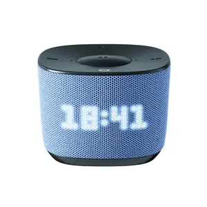 Умная колонка Sberboom Home с ассистентом Салют, Zigbee и Gigachat, Небесный(цена с Ozon  картой)