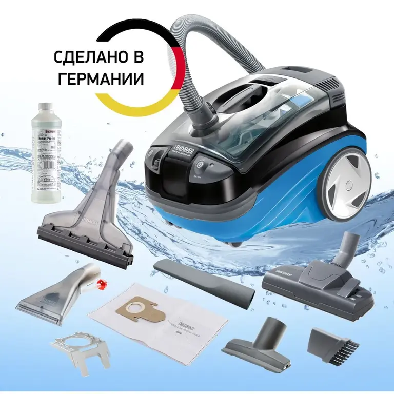 Моющий пылесос Thomas AQUATIC JET с аквафильтром для сухой и влажной ...