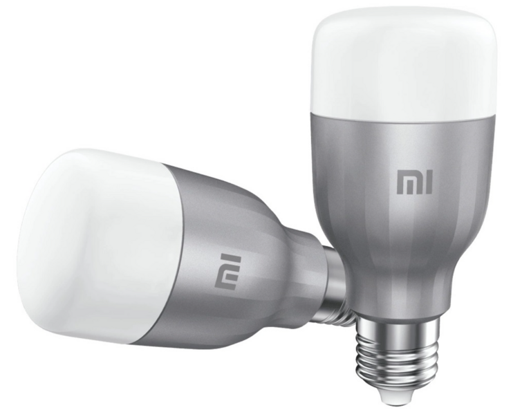 Умная лампочка Xiaomi Mi LED Smart Bulb 2шт цветная | Pepper