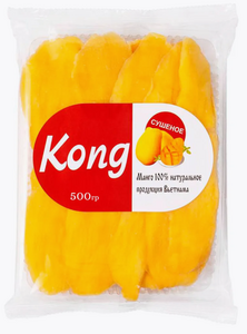 Манго сушеное без сахара натуральное, 500 гр. (с ВБ кошельком)