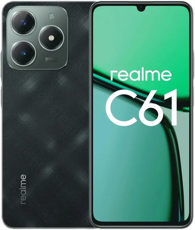 Смартфон Realme C61, Ростест (EAC), 6/128 ГБ (цена по Ozon карте) | Pepper