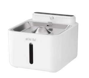 Поилка - фонтан для кошек и собак автоматическая PET FLAT 3.2 литра (цена с ozon картой)