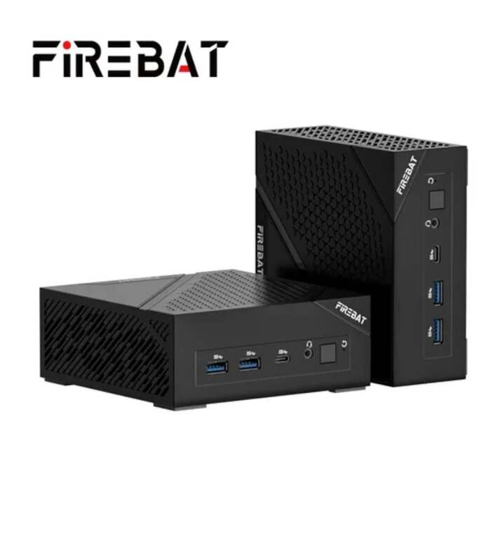 Мини-ПК FIREBAT AM02 (AMD Ryzen 5 6600H, RAM 16 ГБ, SSD 512 ГБ, AMD ...
