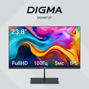 Монитор Digma 24P501F, 23.8", IPS, FullHD, 100 Гц (с картой Ozon)