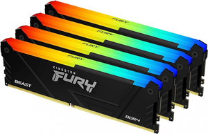 [МСК] Оперативная память Kingston Fury Beast (KF436C18BB2AK4/128) DDR4 4x32Gb 3600MHz