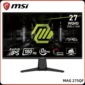 Монитор MSI MAG 275QF (27", 2560x1440, 180Hz, 0.5ms) из-за рубежа, с картой Ozon