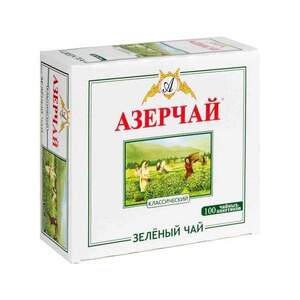 [Уфа] Чай зеленый Азерчай 100 пакетиков