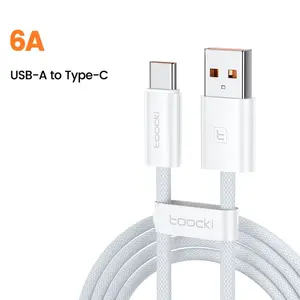 Кабель Toocki 6A USB-A to USB-C Cable 66W (с купоном)