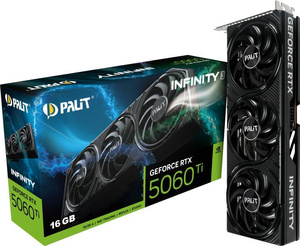 Видеокарта Palit RTX5060Ti INFINITY 3 16GB (с макс ВБ кошельком, 47722₽ для всех)