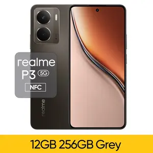 Смартфон Realme P3 5G, 8/256 ГБ (Snap 6 Gen 4, AMOLED, FullHD+, 120 Гц, 6000 мАч, IP69)