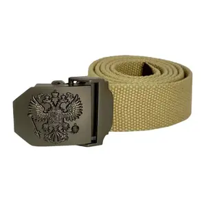 Ремень текстильный, металл. пряжка, 120 см. (с Озон картой)