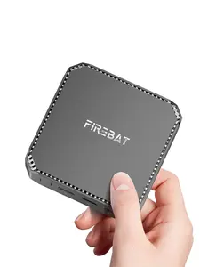 Мини-ПК FIREBAT T2, Intel N150, RAM 16 ГБ, SSD 512 ГБ, черный