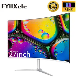 Монитор FYHXele FY27FMC 27", Full HD, VA, 75 Гц (из-за рубежа, с картой OZON)