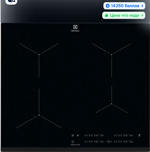 Индукционная варочная панель Electrolux EIT61443B (с OZON картой + 14000 баллов)