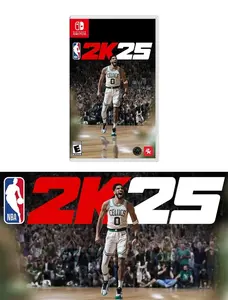 [Nintendo Switch] Картридж с игрой NBA 2K25 (Eng версия, зарубежная доставка, с озон-картой)
