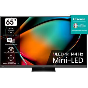 Телевизор Hisense 65U8KQ, 65", 4K Ultra HD, QLED, Smart TV