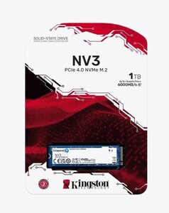 Накопитель SSD 1 ТБ Kingston NV3 6000 МБ/с (c WB кошельком)