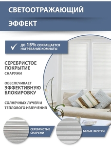 Жалюзи на окно самоклеющейся (с ВБ кошельком)