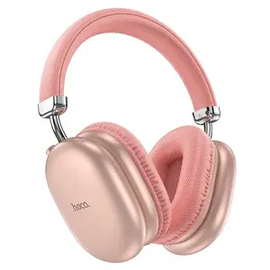 Наушники беспроводные большие Hoco W35 Max, розовые (с Озон картой)