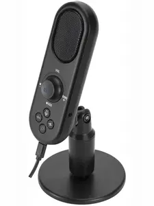 Микрофон Оклик MP-M300 (-39 дБ, от 50 Гц до 16000 Гц, кабель - 150 см, USB Type-C, jack 3.5 мм для наушников) с картой OZON
