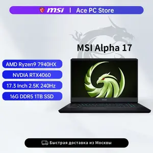 Игровой ноутбук MSI Alpha 17 (IPS, 240 Гц,Ryzen 9 7940HX, 16 ГБ, 1 ТБ, RTX4060)