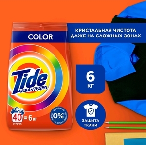 Порошок для стирки Tide Color 6 кг