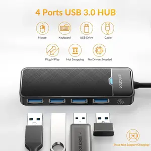 USB-хаб iDSonix Type-C, 4 порта (с Озон картой, из-за рубежа)