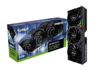 Видеокарта Palit GeForce RTX 5080 GamingPro 16 ГБ (возврат 25261 балл Озон)