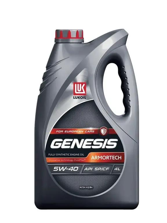 Синтетическое моторное масло Лукойл genesis 5W40 5 л (с картой OZON)
