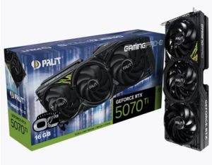 Видеокарта RTX 5070 Ti 16 GB Palit Gamingpro OC (с макс. кошельком и подпиской)