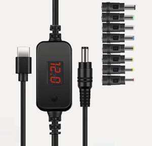 Универсальный кабель для зарядки от USB Type-C PD (65W, с комплектом адаптеров, из-за рубежа)
