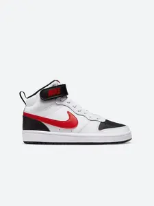 Кеды Nike Court Borough Mid 2 Bg для мальчиков (размер 35-39, цена при оплате Ozon-картой)