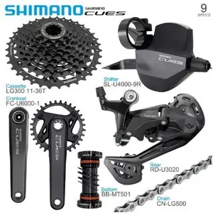 Группсет SHIMANO CUES U4000 (с Озон картой, из-за рубежа)