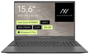 15.6" Ноутбук Machcreator One JB0C1B001RU, IPS, FHD, i3-1005G1, RAM 8 ГБ, SSD 256 ГБ, Windows Pro (с озон-картой, 18199₽ от другого продавца)