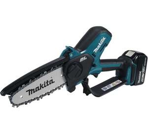 Пила цепная аккумуляторная Makita LXT BL 18 В, 320 Вт, 6/15 см, 0.325", 11 мм, 8 м/с XPT BL1830B DC18SD DUC150SF