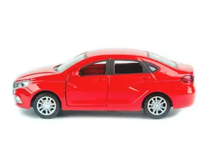Машинка "LADA VESTA" масштабная модель 1:36 (с картой OZON)