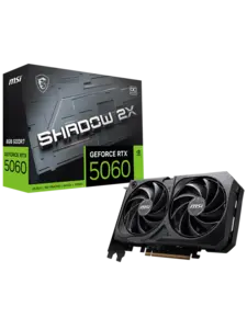 Видеокарта MSI RTX 5060 8 ГБ RTL (RTX 5060 8G SHADOW 2X OC) с максимальным WB кошельком и подпиской