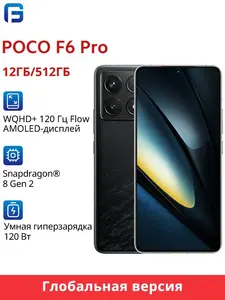 Смартфон F6 PRO 5G 12/512 (из-за рубежа, с картой Ozon)