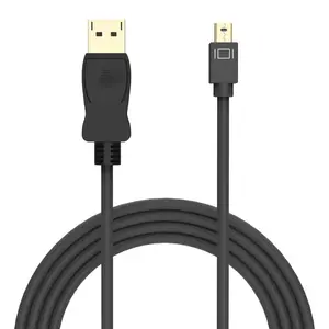 Кабель QICENT Mini DisplayPort/DisplayPort, 3 м (с Озон-картой, доставка из-за рубежа)