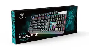 Клавиатура механическая проводная AULA F2066 (c картой Ozon)